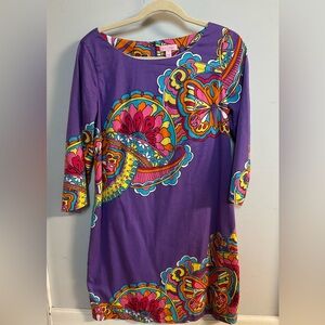 Lilly Pulitzer - Shauna Purple Tunic Dress - 8